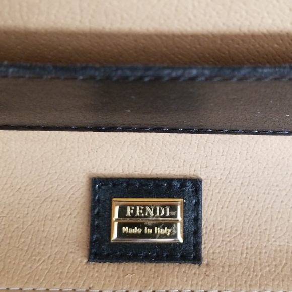 Fendi Train Case Crocodile Embossed Leather - Picture 2 of 8
